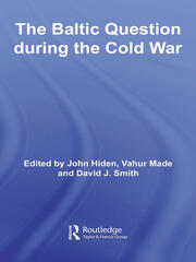 The Baltic Question during the Cold War book cover