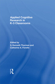 Applied Cognitive Research in K-3 Classrooms book cover