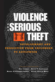 Violence and Serious Theft: Development and Prediction from Childhood to Adulthood book cover