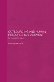 Outsourcing and Human Resource Management: An International Survey book cover