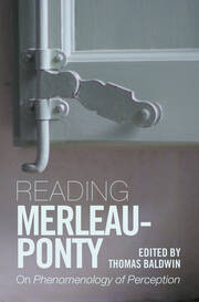 Reading Merleau-Ponty: On Phenomenology of Perception book cover
