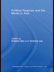 Political Regimes and the Media in Asia book cover