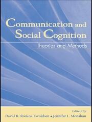 Communication and Social Cognition: Theories and Methods book cover
