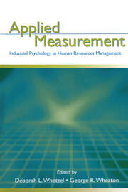Applied Measurement: Industrial Psychology in Human Resources Management book cover