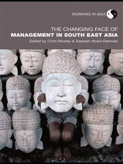 The Changing Face of Management in South East Asia book cover