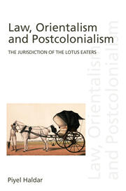 Law, Orientalism and Postcolonialism: The Jurisdiction of the Lotus-Eaters book cover