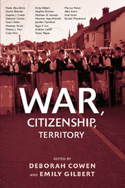 War, Citizenship, Territory book cover