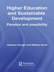 Higher Education and Sustainable Development: Paradox and Possibility book cover