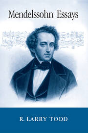 Mendelssohn Essays book cover
