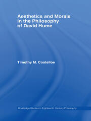 Aesthetics and Morals in the Philosophy of David Hume book cover