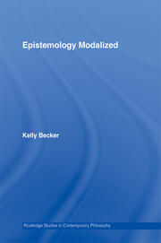 Epistemology Modalized book cover
