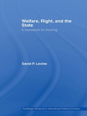 Welfare, Right and the State: A Framework for Thinking book cover