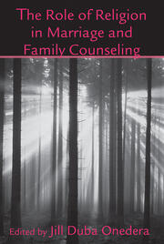 The Role of Religion in Marriage and Family Counseling book cover