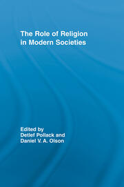The Role of Religion in Modern Societies book cover