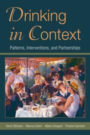 Drinking in Context: Patterns, Interventions, and Partnerships book cover