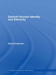 Zainichi Korean Identity and Ethnicity book cover