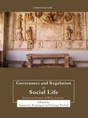 Governance and Regulation in Social Life: Essays in Honour of W.G. Carson book cover
