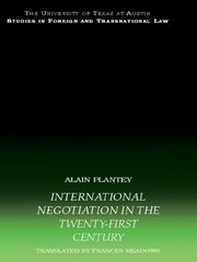 International Negotiation in the Twenty-First Century book cover
