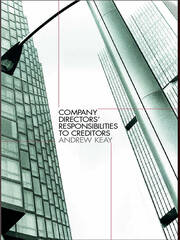 Company Directors' Responsibilities to Creditors book cover