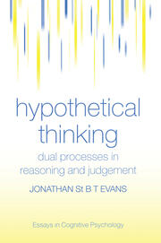Hypothetical Thinking: Dual Processes in Reasoning and Judgement book cover