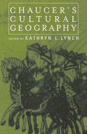 Chaucer's Cultural Geography book cover