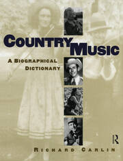 Country Music: A Biographical Dictionary book cover