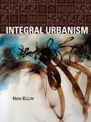 Integral Urbanism book cover