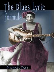 The Blues Lyric Formula book cover