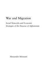 War and Migration: Social Networks and Economic Strategies of the Hazaras of Afghanistan book cover