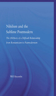 Nihilism and the Sublime Postmodern book cover