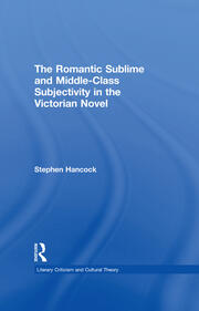 The Romantic Sublime and Middle-Class Subjectivity in the Victorian Novel book cover