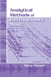 Analytical Methods of Electroacoustic Music book cover