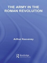 The Army in the Roman Revolution book cover