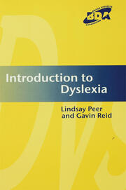 Introduction to Dyslexia book cover