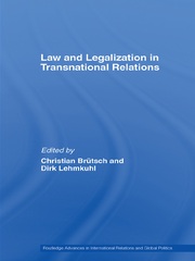 Law and Legalization in Transnational Relations book cover