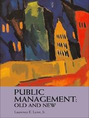 Public Management: Old and New book cover