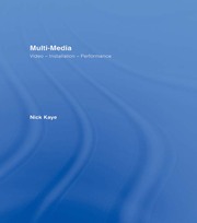 Multi-media: Video – Installation – Performance book cover