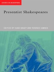 Presentist Shakespeares book cover