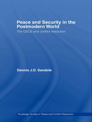Peace and Security in the Postmodern World: The OSCE and Conflict Resolution book cover