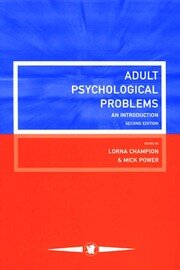 Adult Psychological Problems: An Introduction book cover