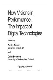 New Visions In Performance book cover