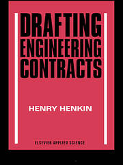 Drafting Engineering Contracts book cover