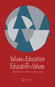 Values in Education and Education in Values book cover