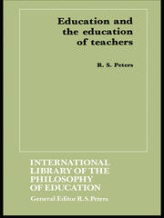 Education and the Education of Teachers book cover