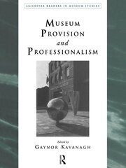 Museum Provision and Professionalism book cover
