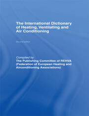International Dictionary of Heating, Ventilating and Air Conditioning book cover