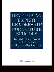 Developing Expert Leadership For Future Schools book cover