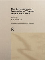 The Development of Economics in Western Europe Since 1945 book cover