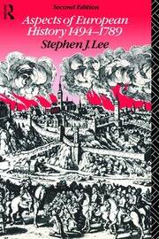 Aspects of European History 1494-1789 book cover