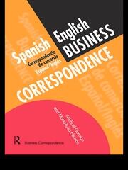 Spanish/English Business Correspondence: Correspondecia de comercio Espanol/Ingles book cover